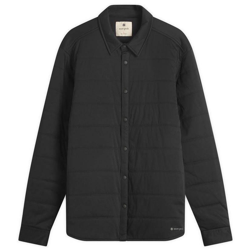 Риза Snow Peak Flexible Insulated Shirt Черно | SW-25AU003-BLK
