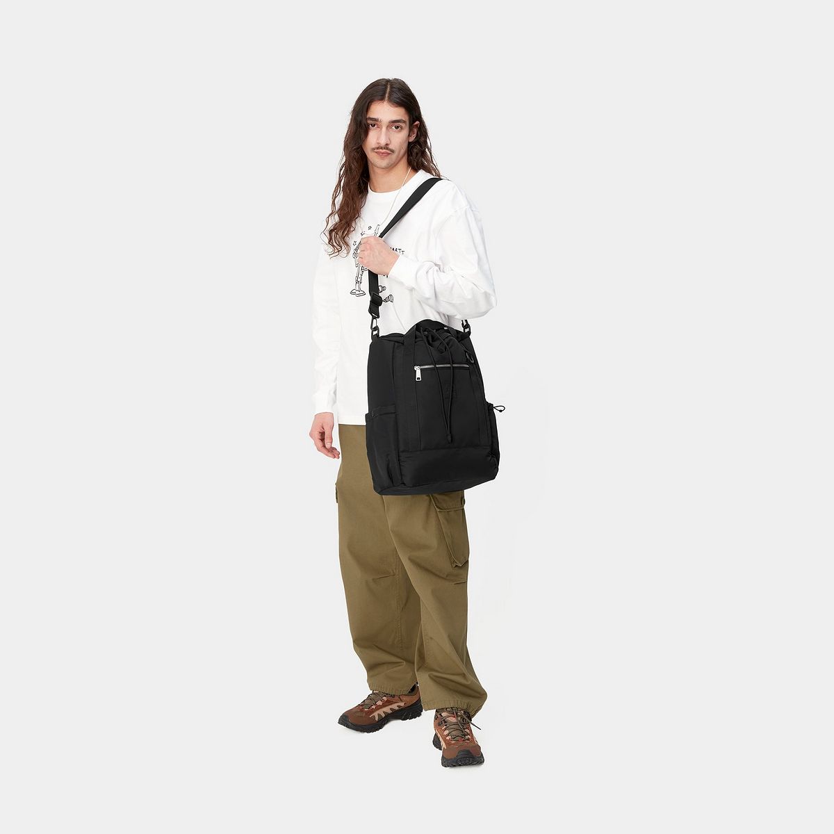 Раница Carhartt WIP Otley Backpack Black Черно | I033100_89_XX, 1