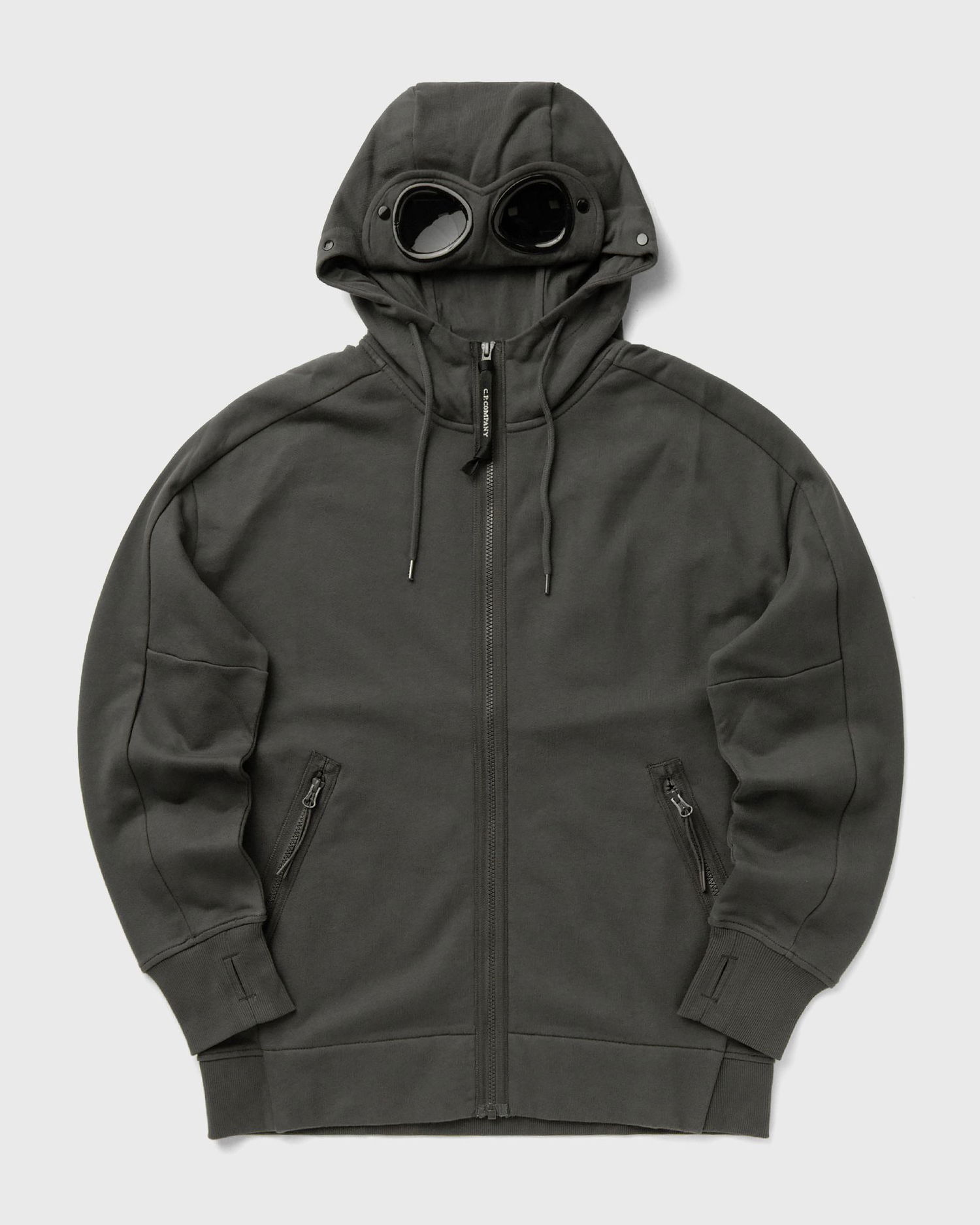Суитчър C.P. Company Goggles Zip Hoodie Сиво | 19CMSS715A005086W-978, 0