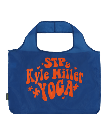 Голяма пазарска чанта Serving the People Kyle Miller Yoga Packable Tote Bag Тъмно синьо | STPS21KYLETOTE 005, 2
