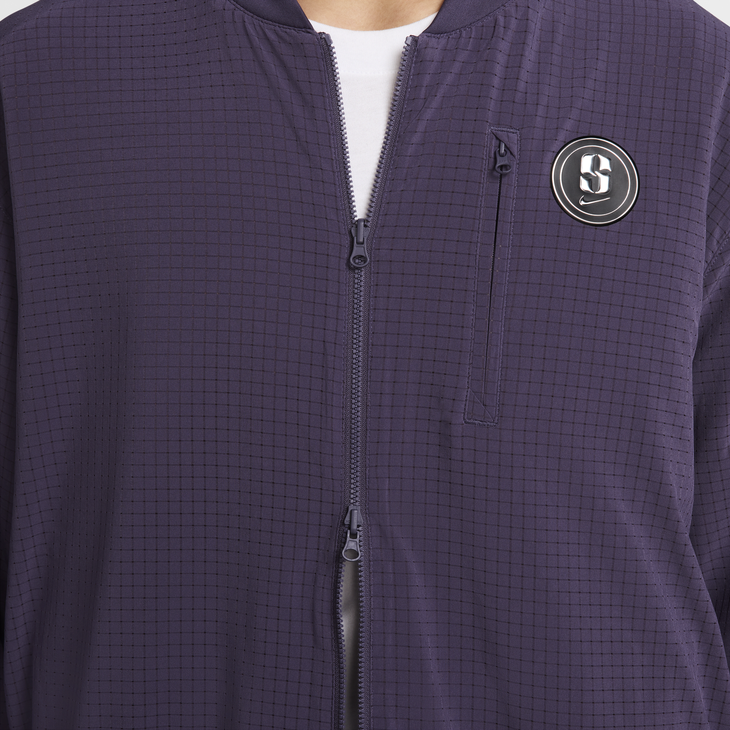 Яке бомбър Nike Reversible Basketball Jacket Лилаво | FV3164-573, 1