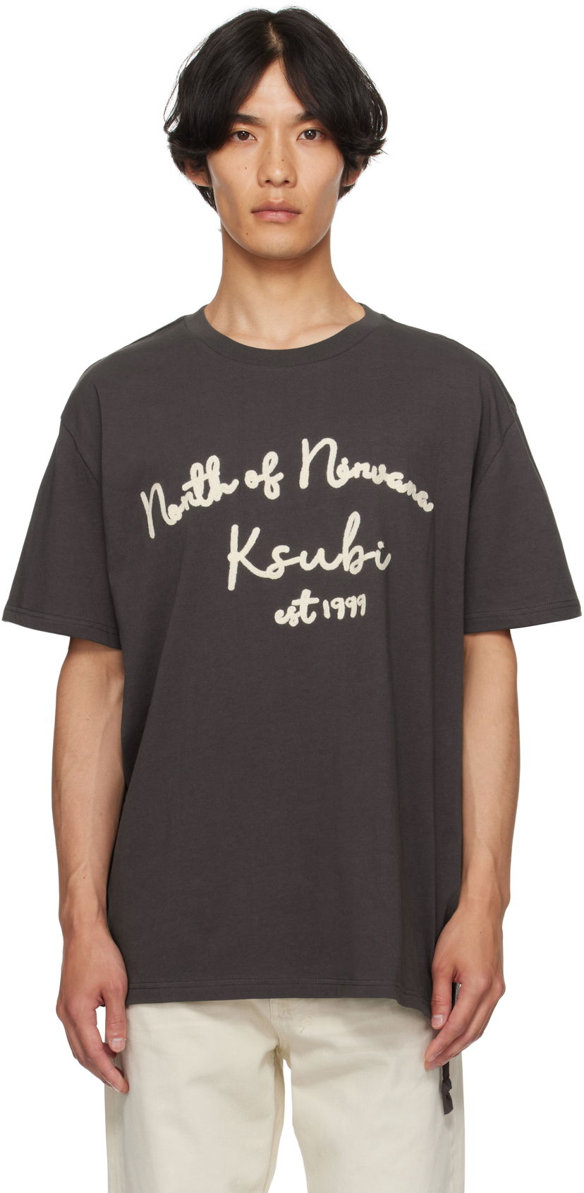 Тениска Ksubi Ksubi Salud Biggie T-Shirt Сиво | MPF25TE017