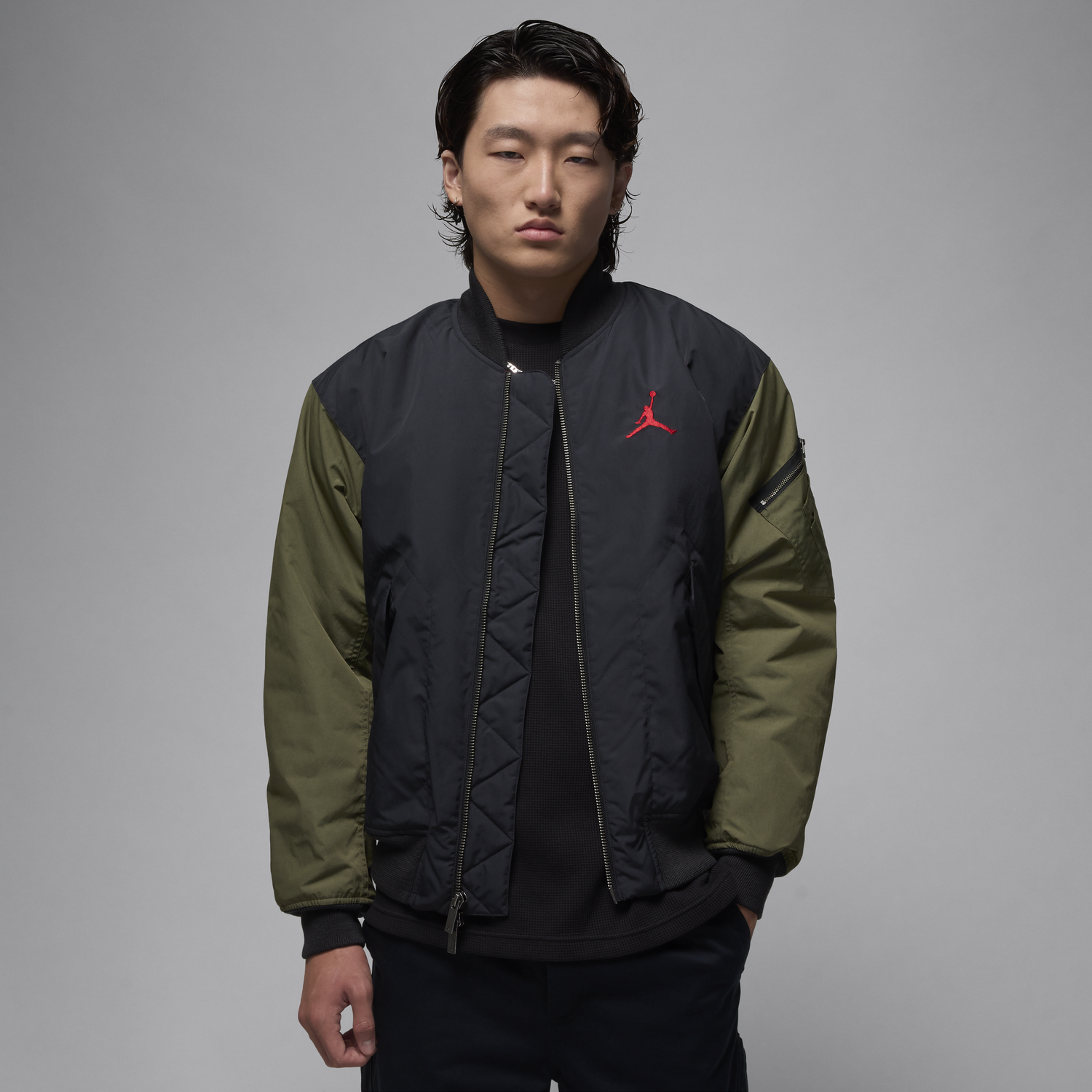 Яке бомбър Jordan Renegade Bomber Jacket Зелено | HQ2664-045, 0