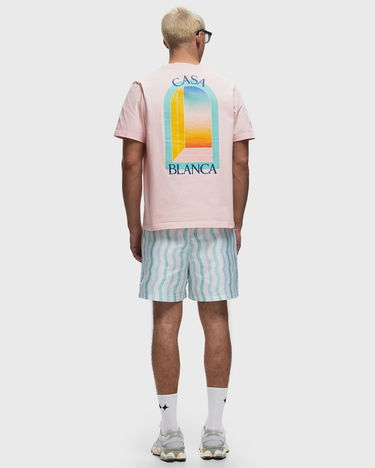 Тениска Casablanca L'ARC COLORE PRINTED T-SHIRT Розово | MPF24-JTS-001-08, 1