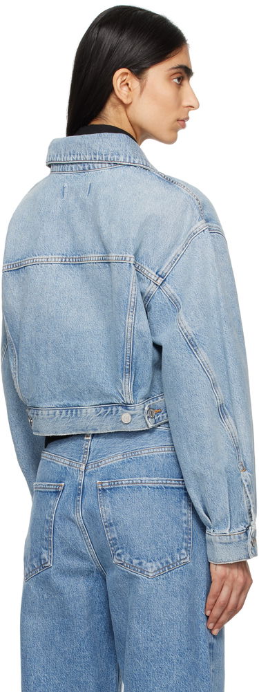 Дънки AGOLDE AGOLDE Palmer Cropped Denim Jacket Синьо | A5047-1601, 2