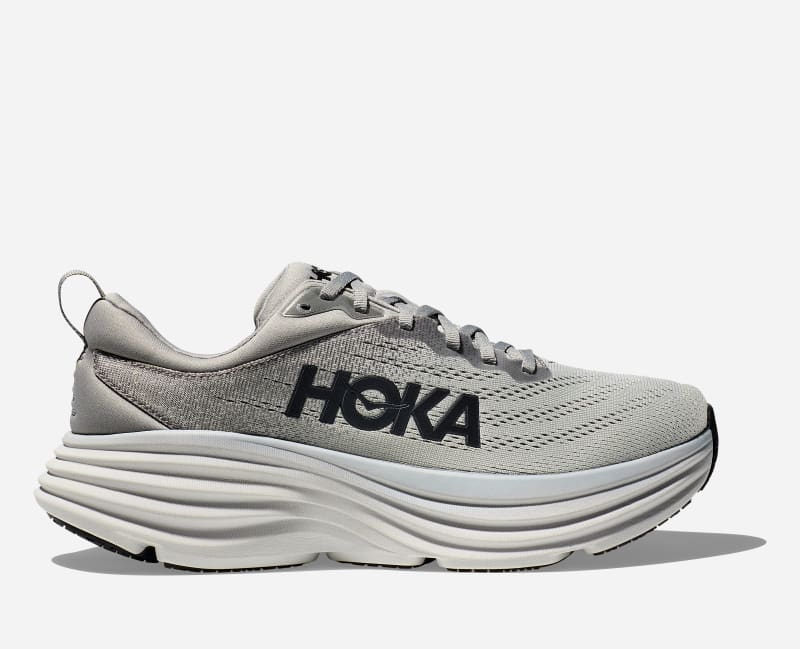 Кецове и обувки Hoka One One Bondi 8 Сиво | 1127955-SHMS, 0