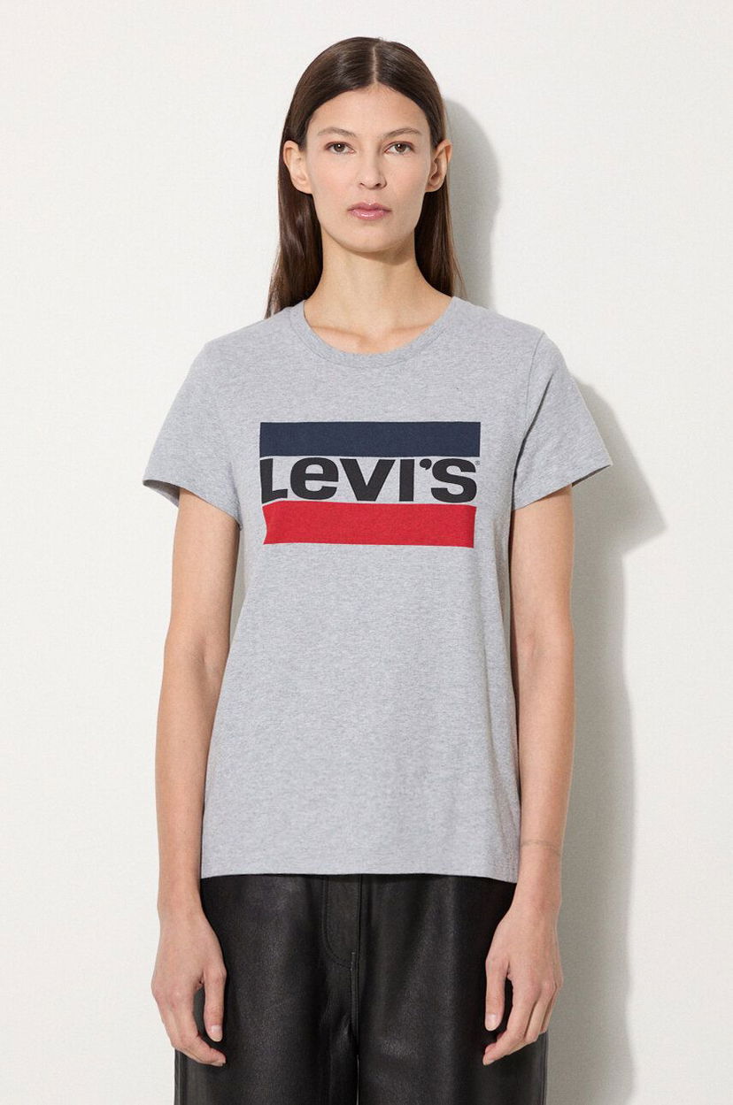 Тениска Levi's Perfect Tee T-Shirt Сиво | 17369.1687