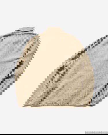 Яке Stone Island Ghost Piece Diagonal Linen Overshirt Бежово | K1S15-1200010-S00F8 V0090, 2