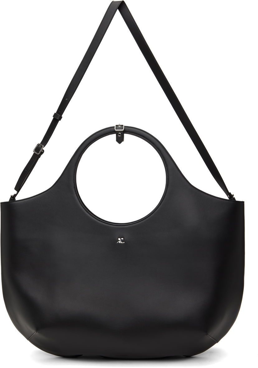 Дамска чанта Courrèges Courrèges Maxi Holy Leather Tote Bag Черно | 424GSA145CR0065