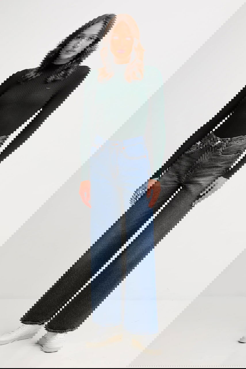 Lacoste Turtleneck Ribbed Sweater, 1