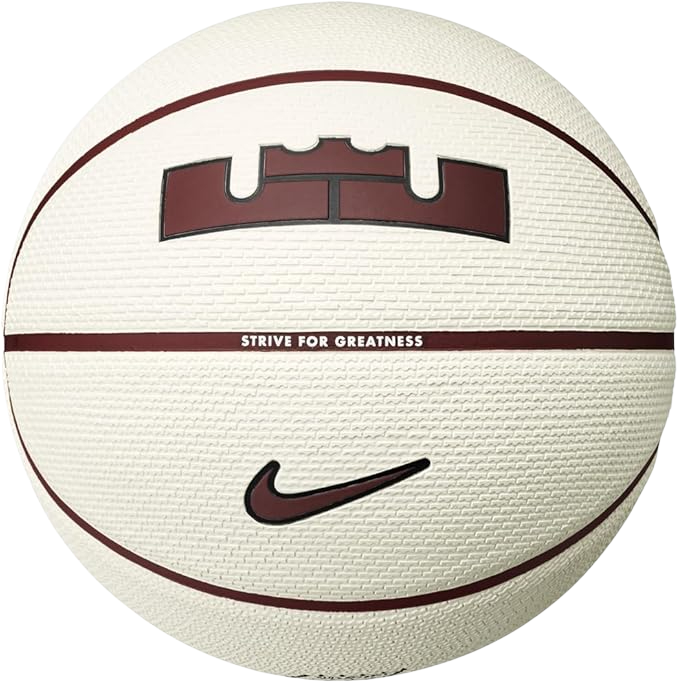 Спортна екипировка Nike L James Playground Training Deflated Ball Бяло | 9017-38-159