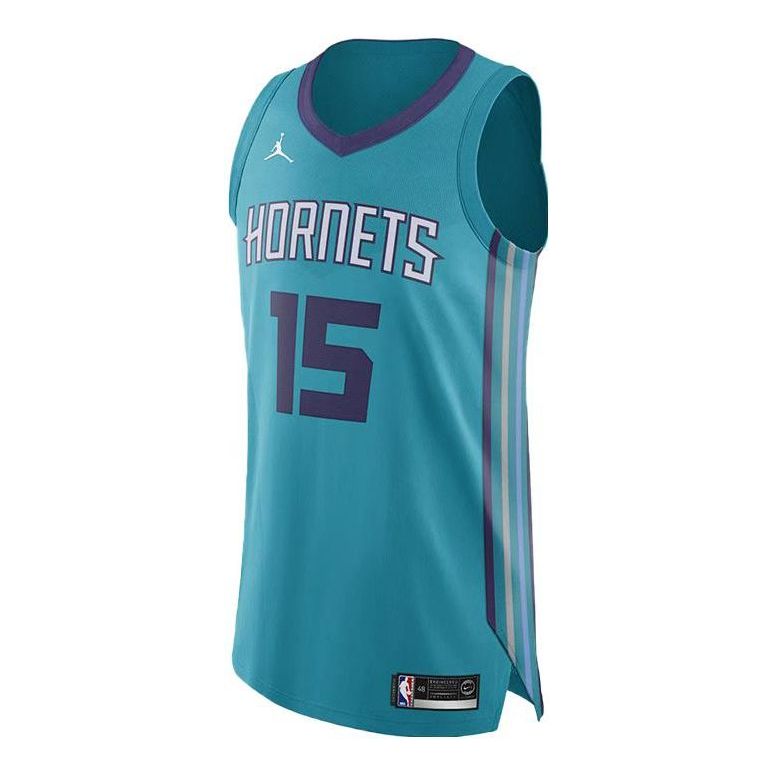 Фланелка Jordan Walker Hornets Authentic Icon Edition Jersey Тюркоазено | 863016-428, 0