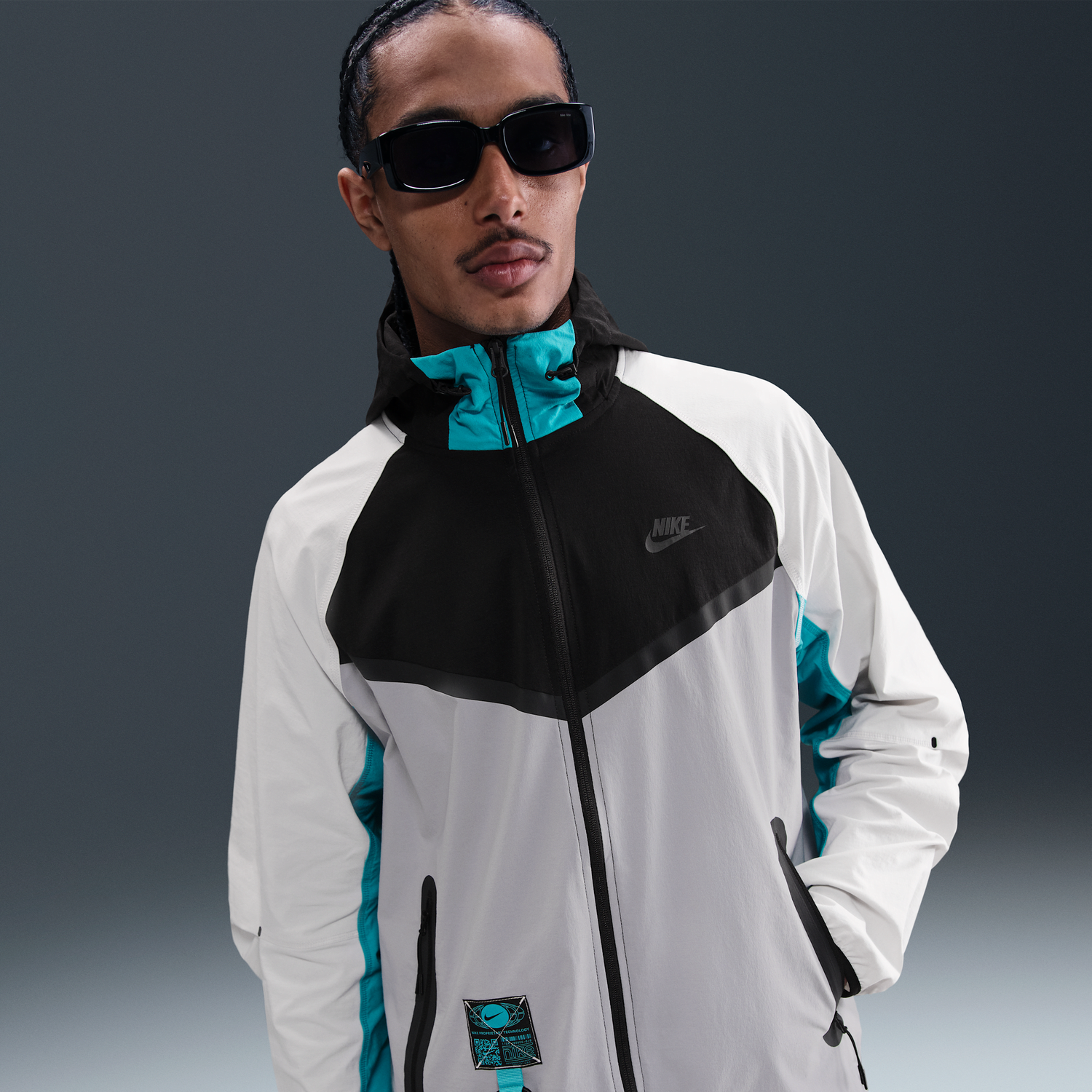 Ветровка Nike Tech Windrunner Woven Full-Zip Jacket Многоцветен | IB8956-010, 0