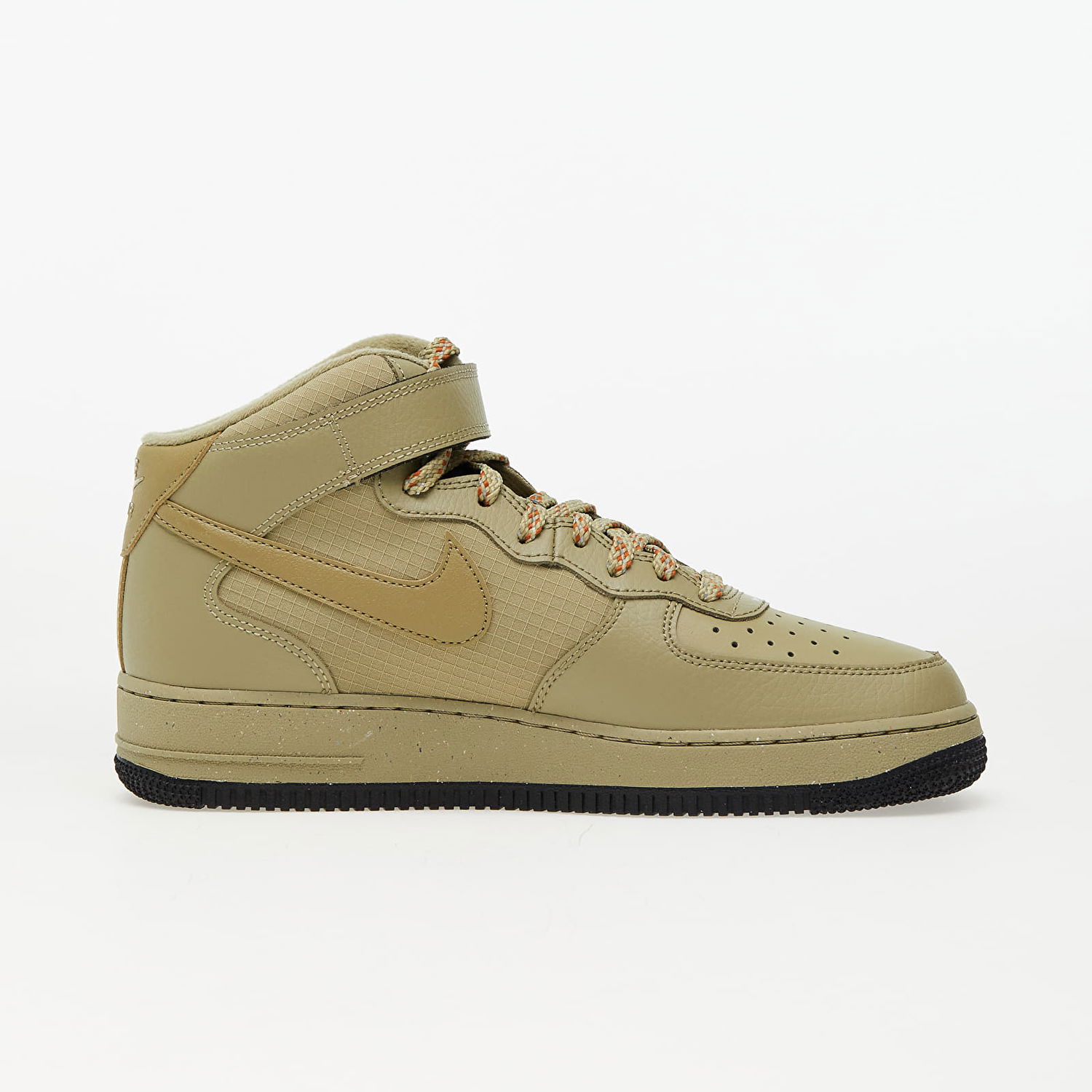 Кецове и обувки Nike Air Force 1 Mid '07 "Khaki Black Nylon" Зелено | FB8881-200, 1
