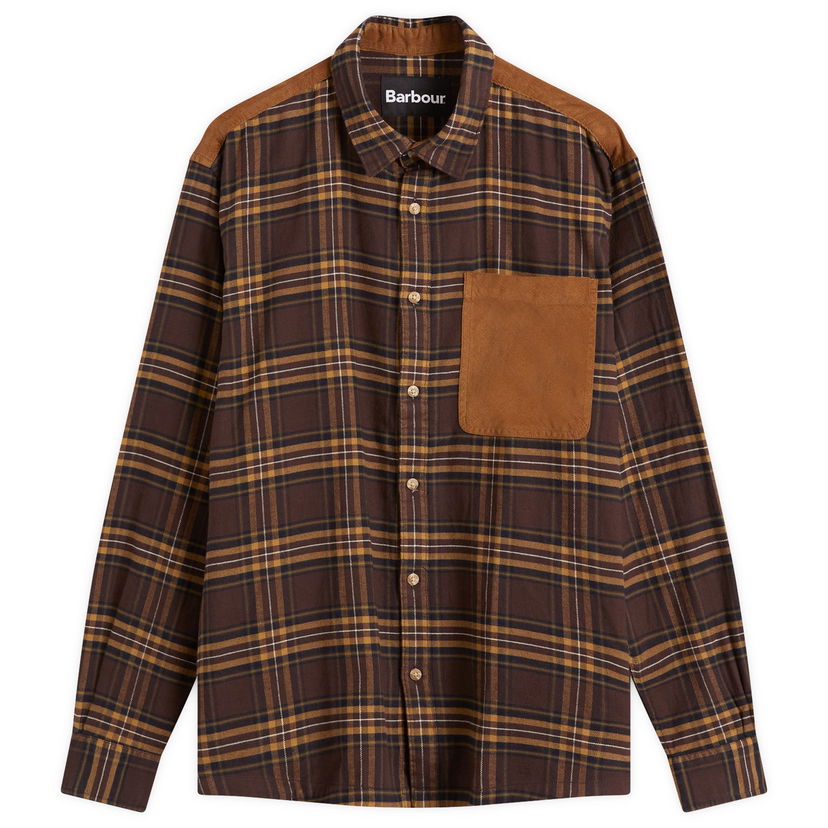 Риза Barbour Heritage Checked Shirt Large Кафяво | MSH5508BR71