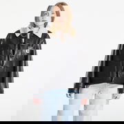 Shepton OG Michigan Faux Leather Shearling Collar Coat