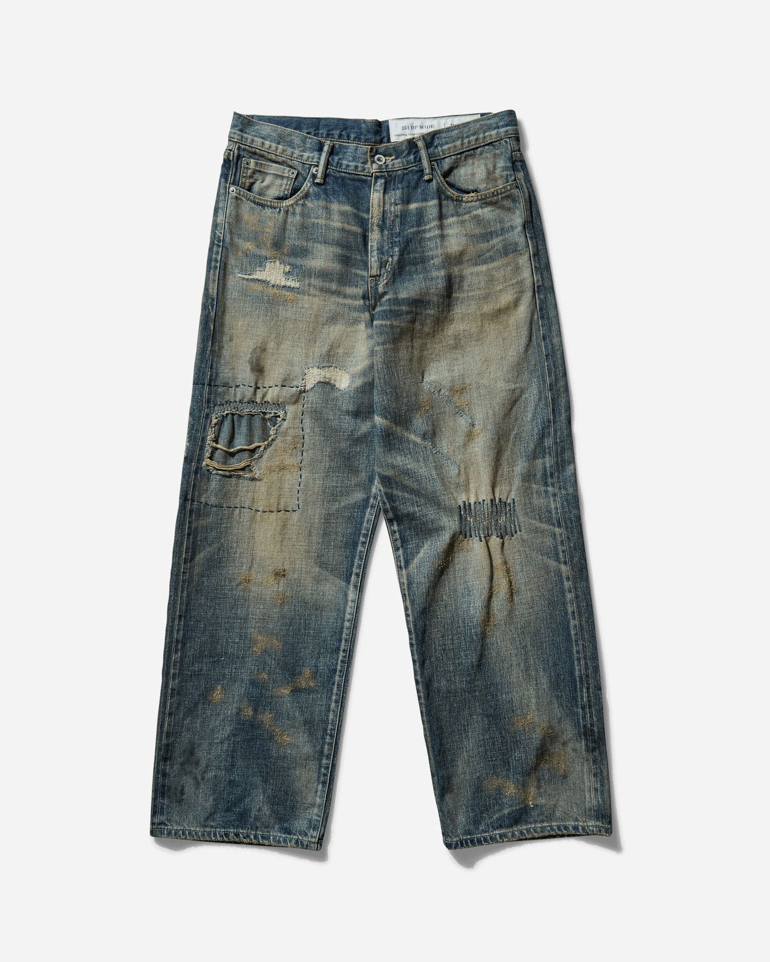 Дънки Neighborhood Savage Denim DP Wide Pants Синьо | 251XBNH-PTM07 IN, 1
