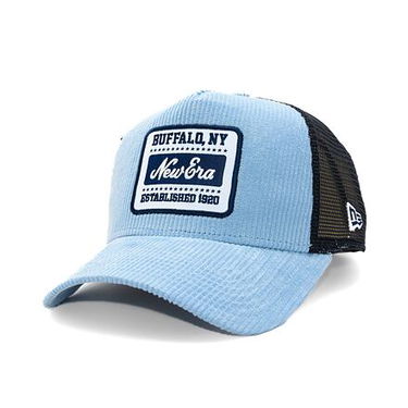 Шапка с козирка New Era New Era Patch Cord 9FORTY Trucker Adjustable Hat Синьо | 60603671, 0