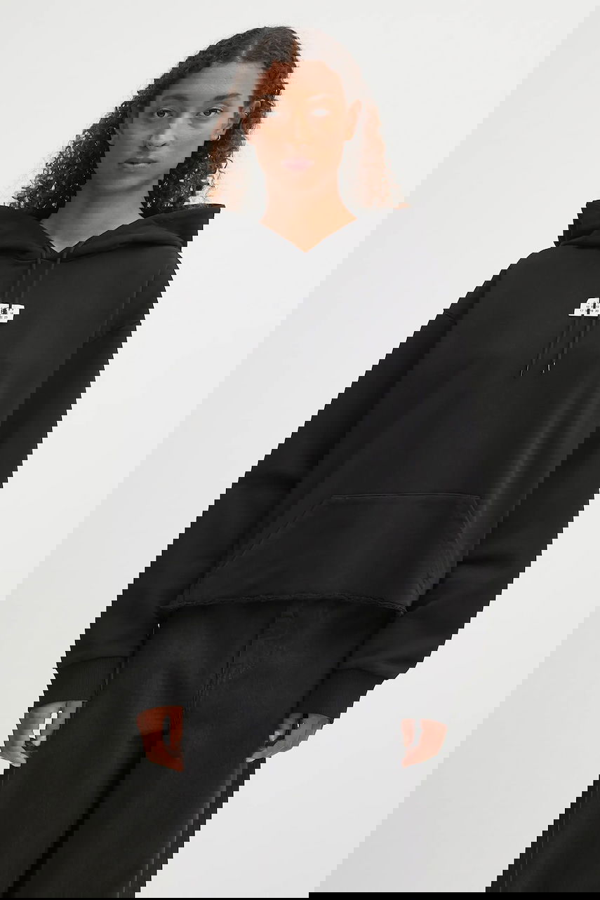 Суитчър Maison Margiela MM6 Maison Margiela x MM6 Wardro Cropped Hoodie Черно | S52GU0234.M25025.900, 0