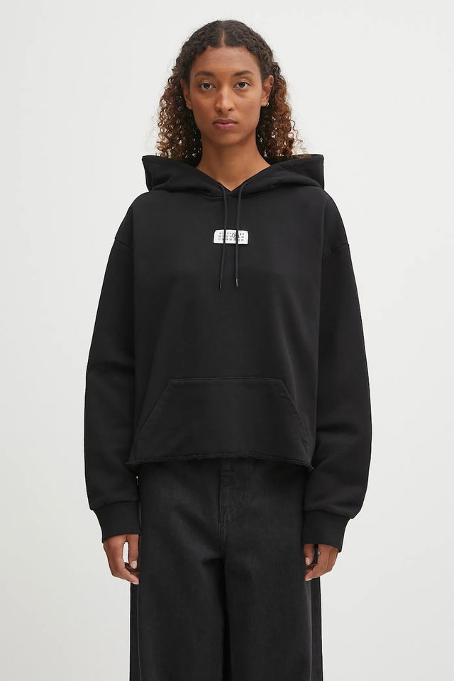 MM6 Maison Margiela x MM6 Wardro Cropped Hoodie