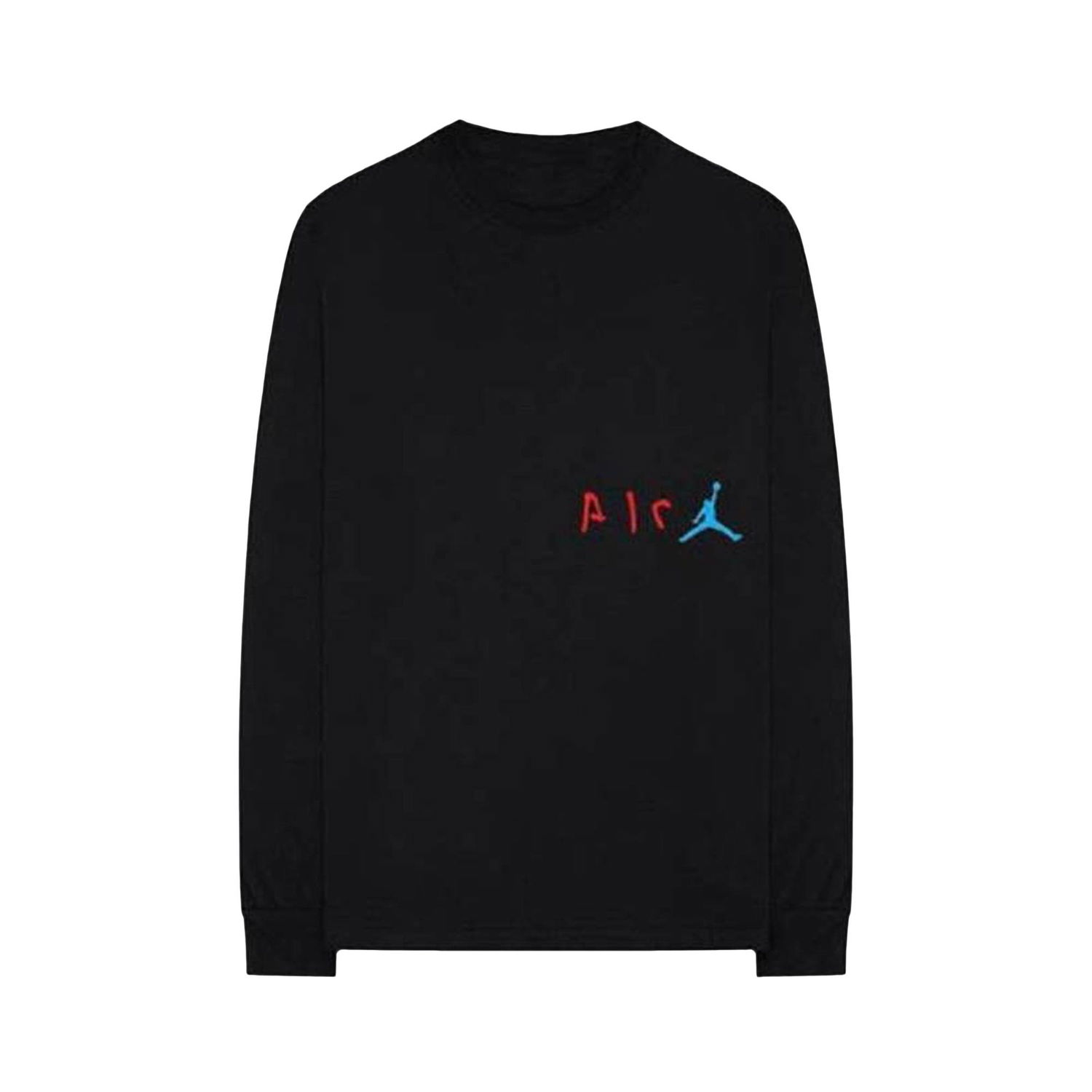 Тениска Cactus Jack by Travis Scott Air Jordan x Long-Sleeve T-Shirt I Черно | CI3648 010, 1