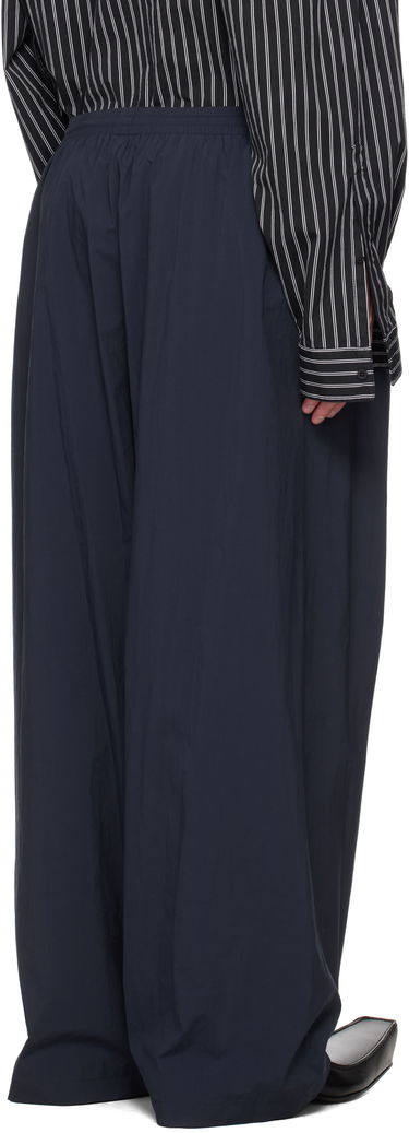 Панталони Balenciaga Balenciaga Nylon Track Pants Тъмно синьо | 814576TRO32, 2