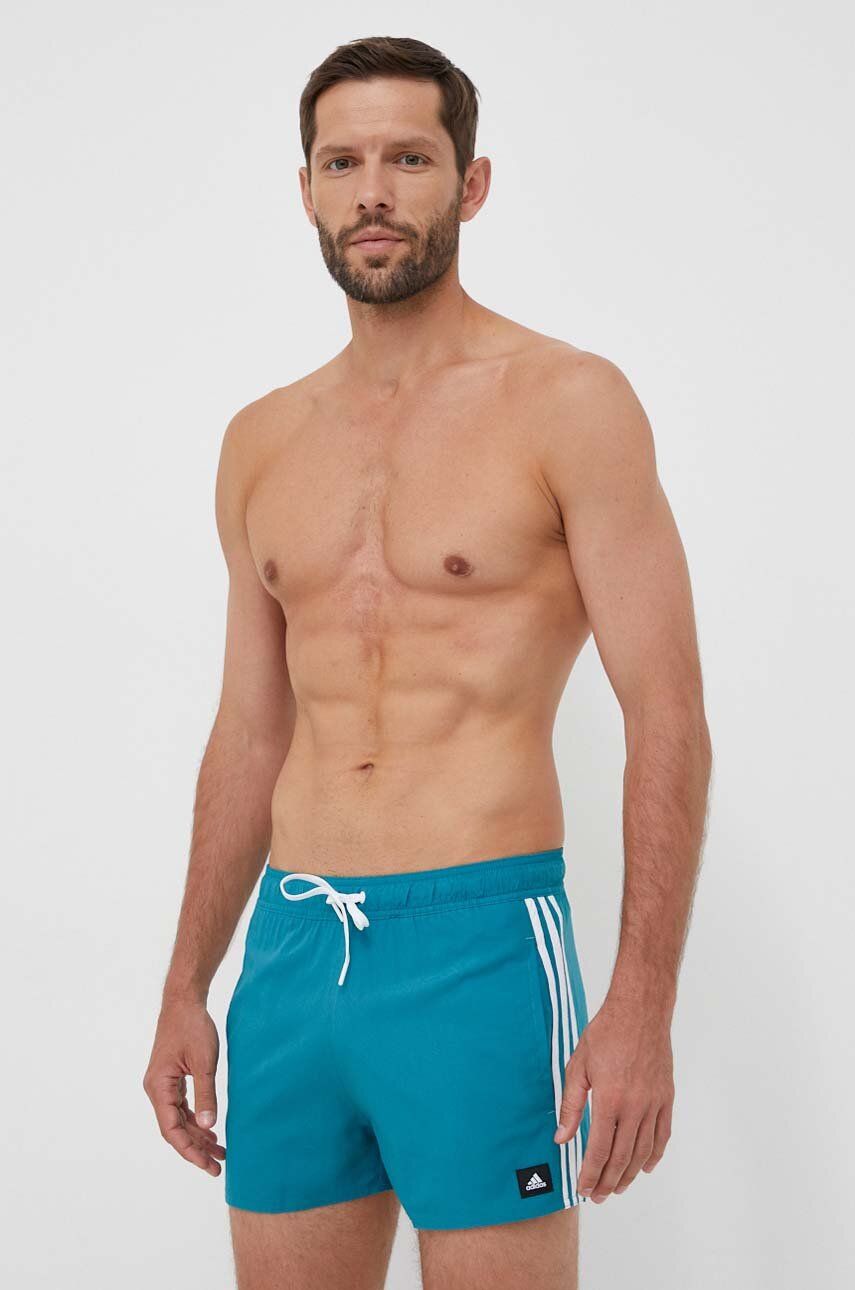 Бански adidas Performance 3-Stripes CLX Swimshorts Тюркоазено | IL3994, 0
