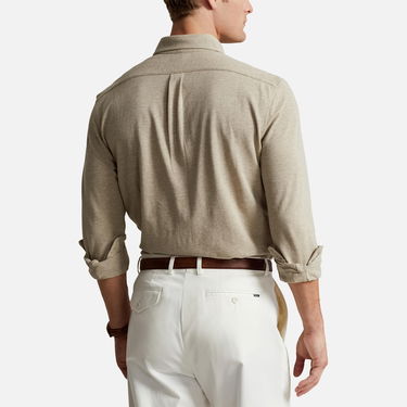 Риза Polo by Ralph Lauren Ralph Lauren Featherweight Pique Shirt Бежово | 710654408119, 1