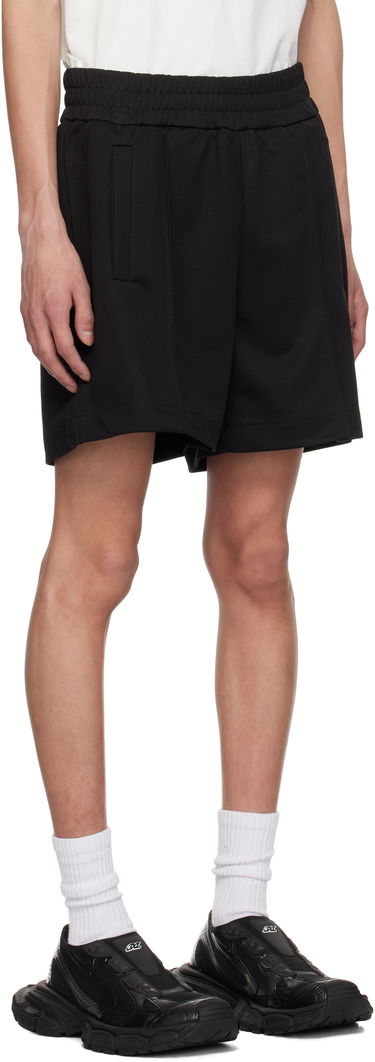 Къси панталони Palm Angels Palm Angels Track Shorts Черно | PMCL008S25FAB0011003, 1