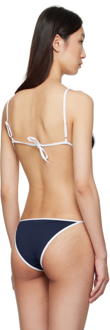 Бански Sporty & Rich Sporty & Rich Kate Bikini Top Тъмно синьо | SM004620302BL106, 2