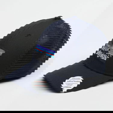 Шапка с козирка Patagonia P6 Logo LoPro Trucker Hat Тъмно синьо | 38283 NVYB, 0