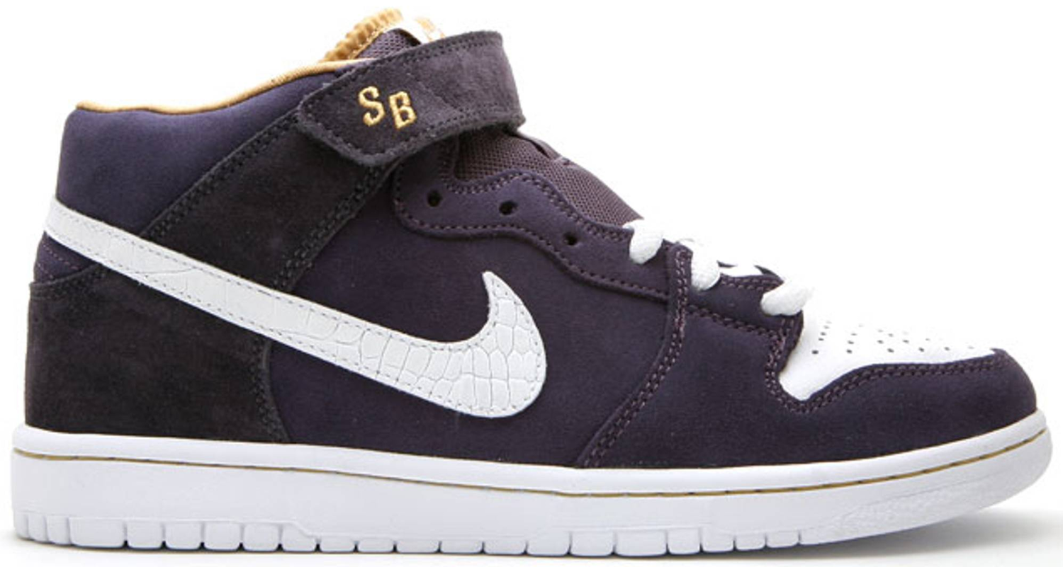 Кецове и обувки Nike SB SB Dunk Mid Abyss Бургунди | 314383-511, 0