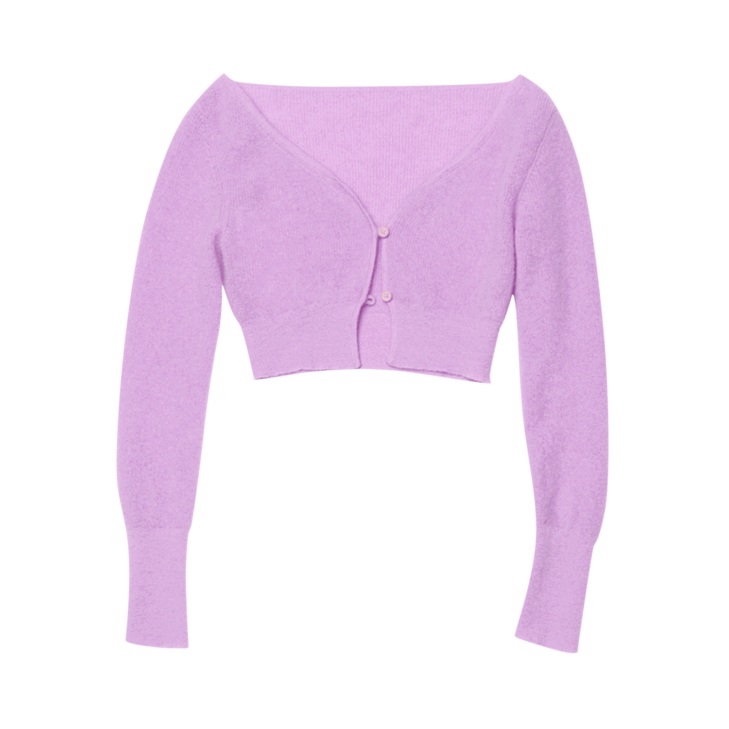 Пуловер Jacquemus Le Cardigan Alzou Лилаво | 213KN203 2360 650, 0