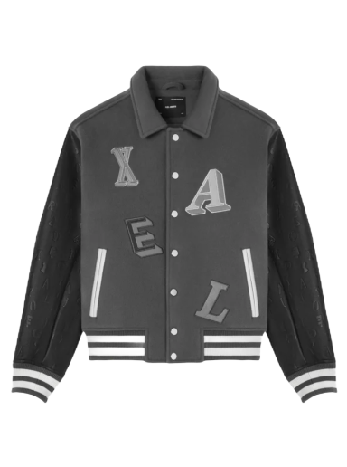 Яке AXEL ARIGATO Typo Varsity Jacket Сиво | A1017002