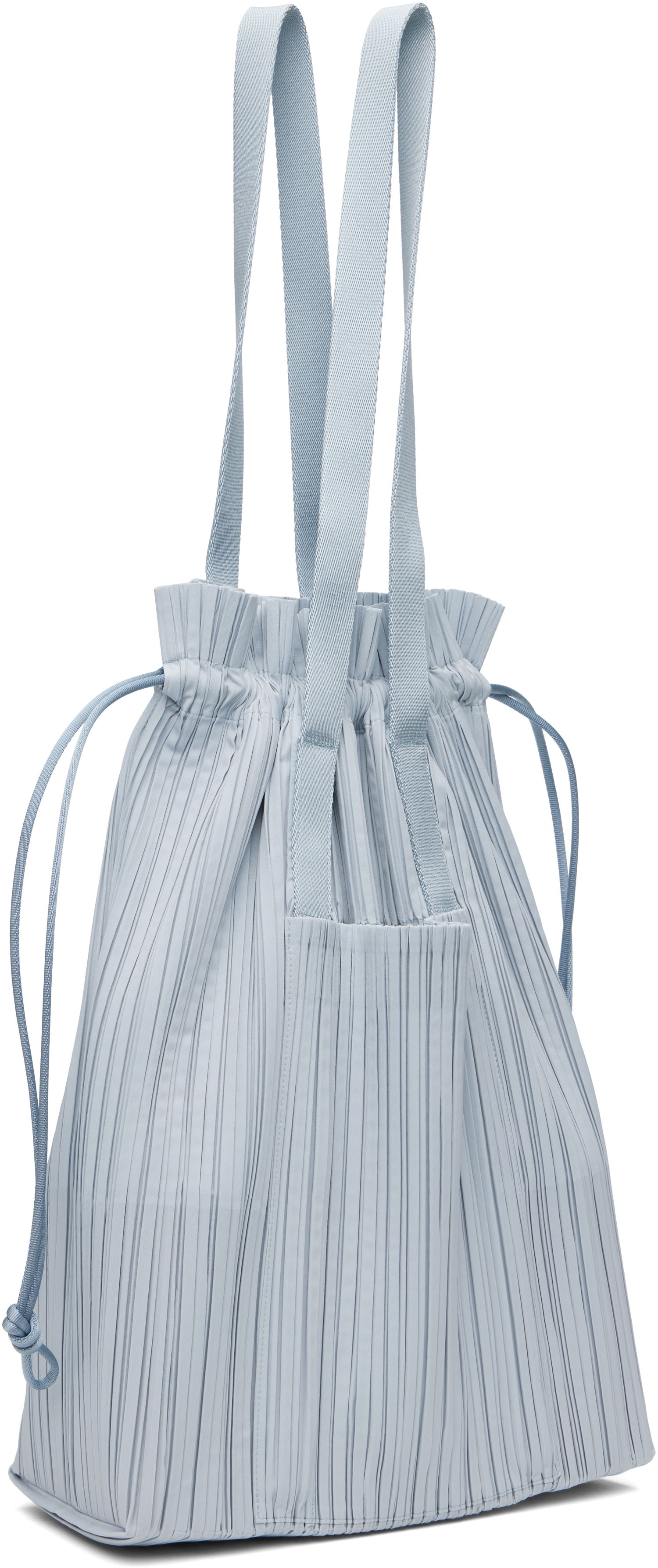 Голяма пазарска чанта Pleats Please Issey Miyake Pleats Please Issey Miyake Pleated Tote Bag Синьо | PP57AG602, 1