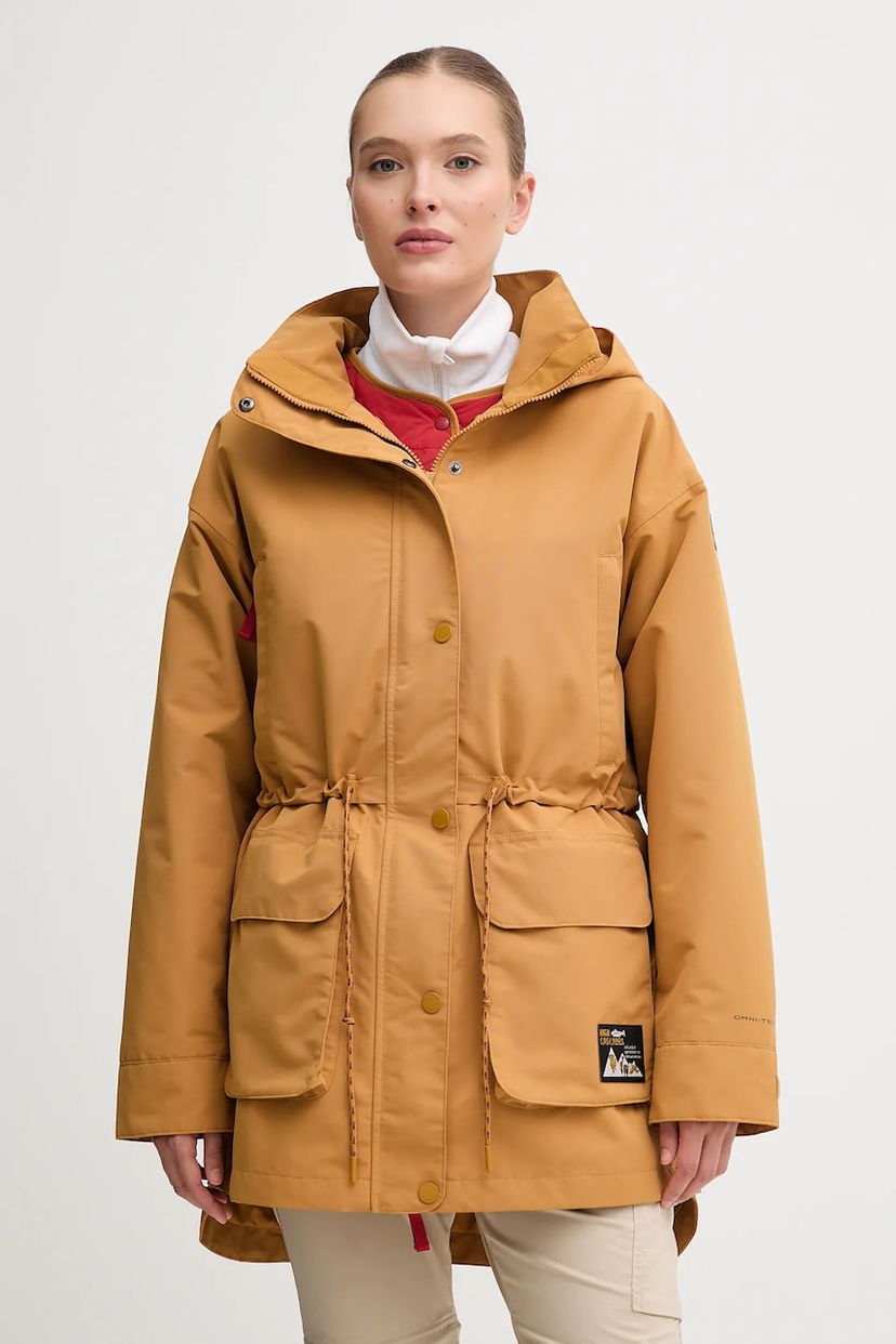 Парка Columbia Columbia High Cascades Interchang Oversize Parka Жълто | 2141501