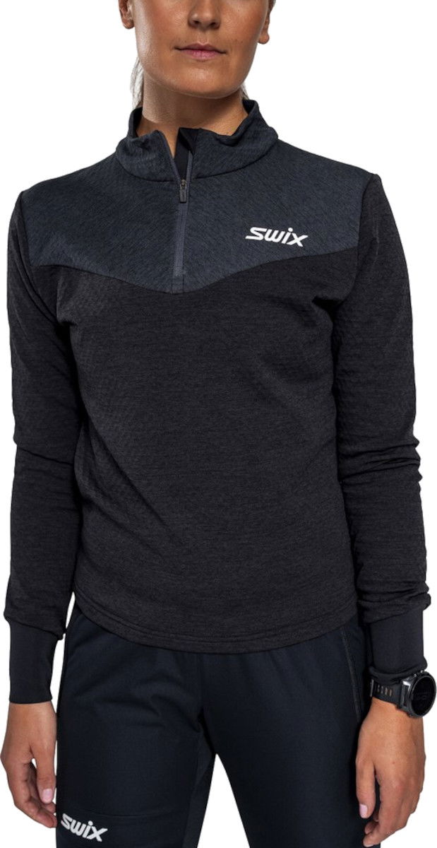 Суитчър SWIX Dynamic Midlayer Half Zip Top Черно | 10084-23-10150