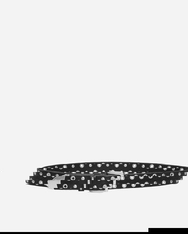Колани OUR LEGACY Our Legacy Studded Double Tongue Belt Черно | A2258DFL 001, 0