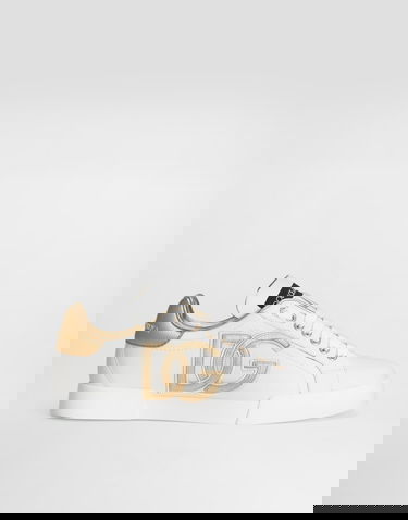 Кецове и обувки Dolce & Gabbana Portofino DG Logo Металик | CK2331AD78089662, 0