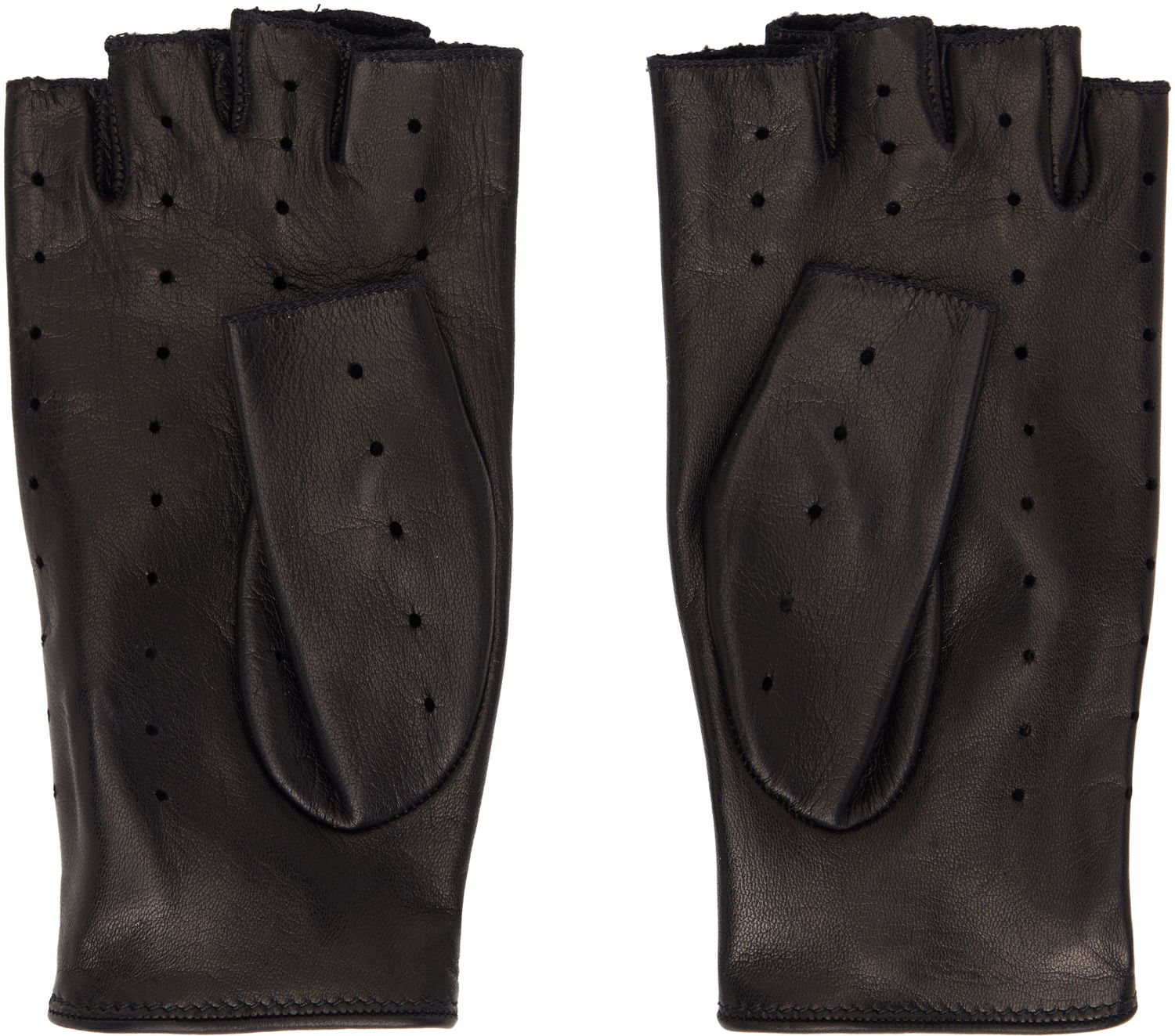 Ръкавици Valentino Valentino Garavani VLogo Signature Nappa Fingerless Gloves Черно | 6W2GD00BUTV, 1
