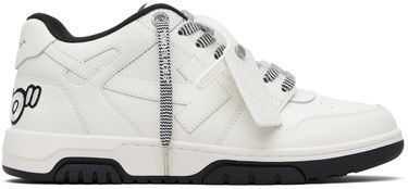 Кецове и обувки Off-White Out Of Office Patch Бяло | OMIA189F25LEA0060101, 0