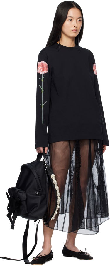 Раница Simone Rocha Simone Rocha Beaded Utility Bow Backpack Черно | BAG179TB 0761, 3