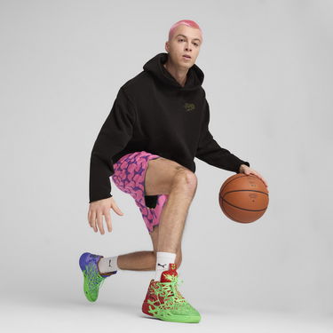 Суитчър Puma PUMA x TMNT Basketball Hoodie Черно | 630927_01, 2