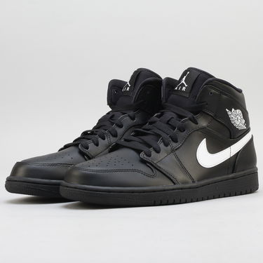 Кецове и обувки Jordan Air Jordan 1 Mid "Speckle" Черно | 554724-049, 1