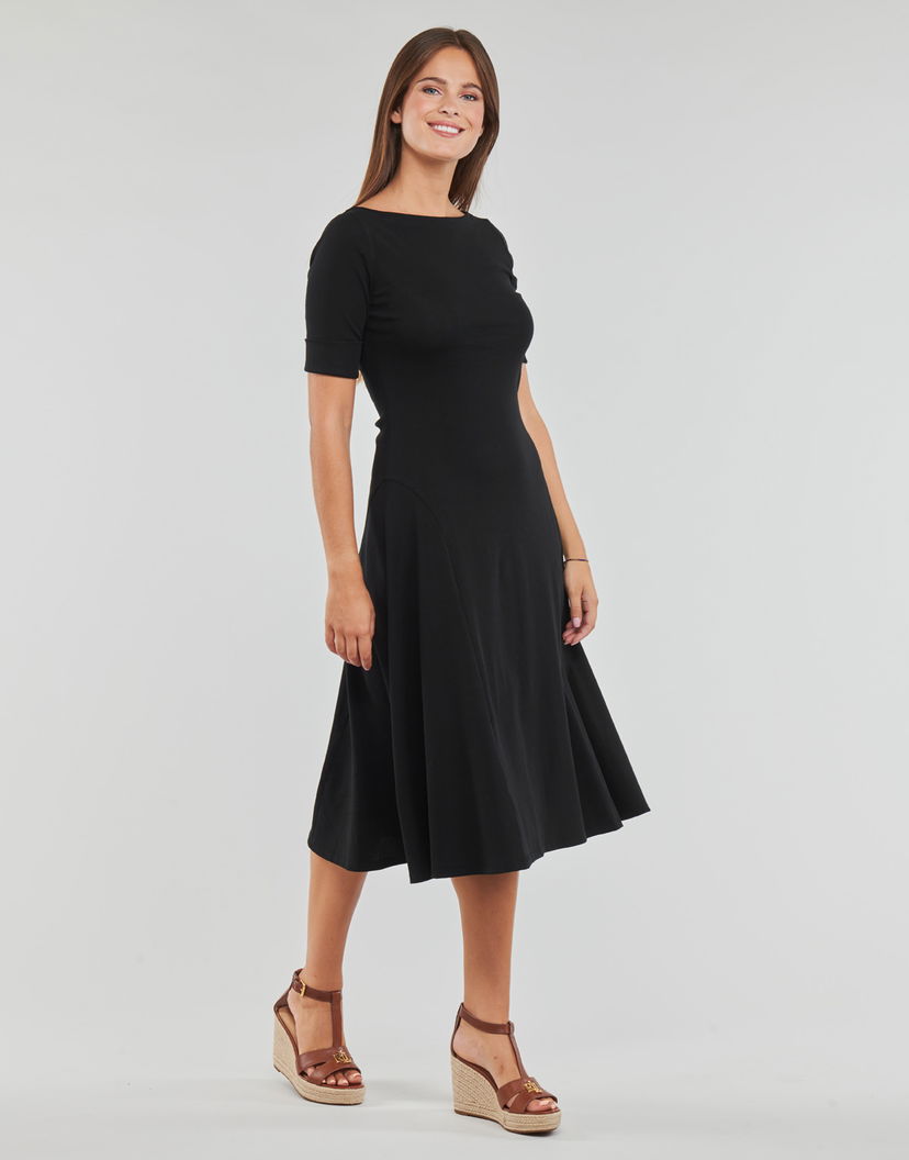 Pокля Polo by Ralph Lauren Stretch Mid Dress Черно | 250863913001