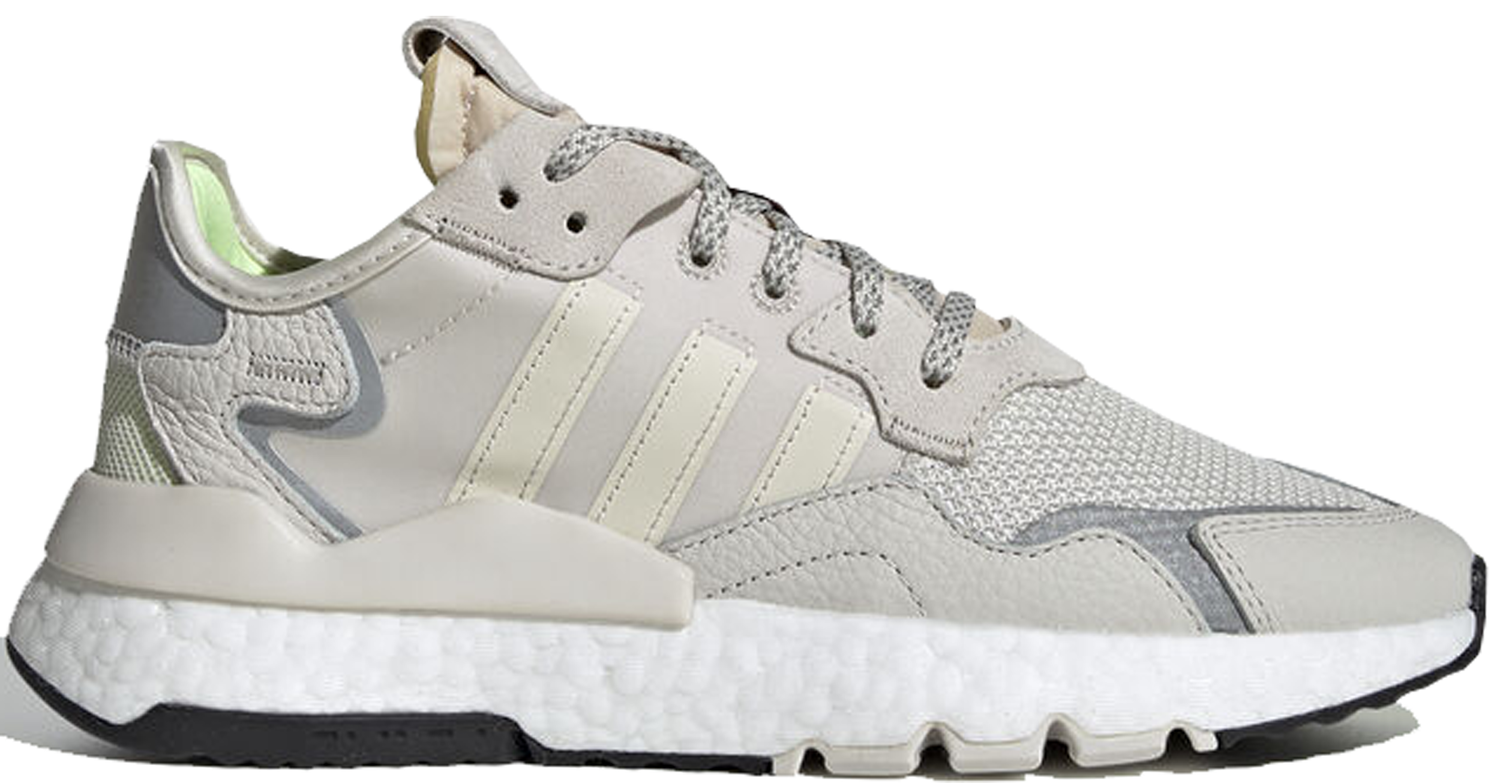 Кецове и обувки adidas Originals Nite Jogger 3M Raw White W Сиво | EE5917, 0