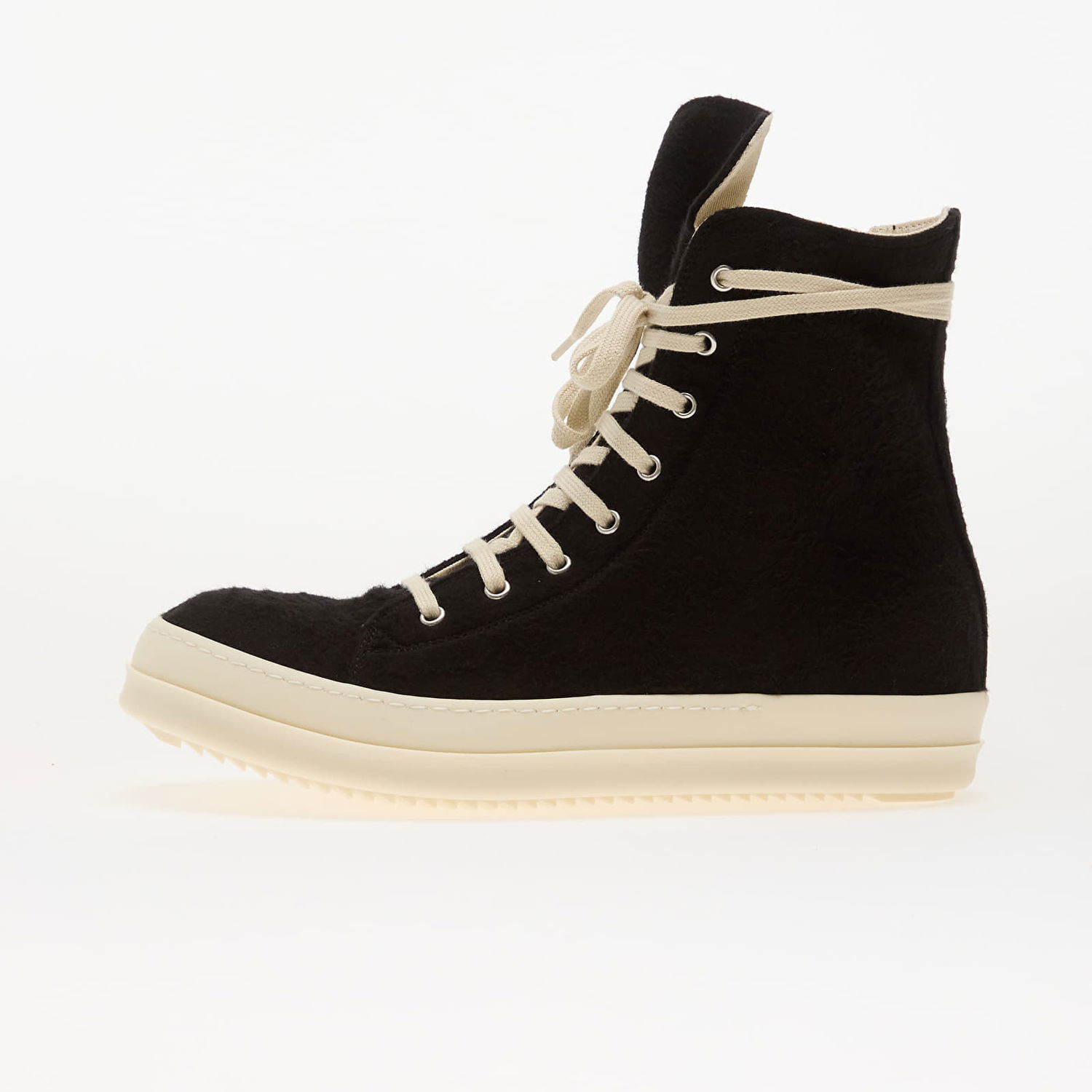 Кецове и обувки Rick Owens Rick Owens Vegan High-Top 41 Черно | DU02E7807 BMO 91, 0