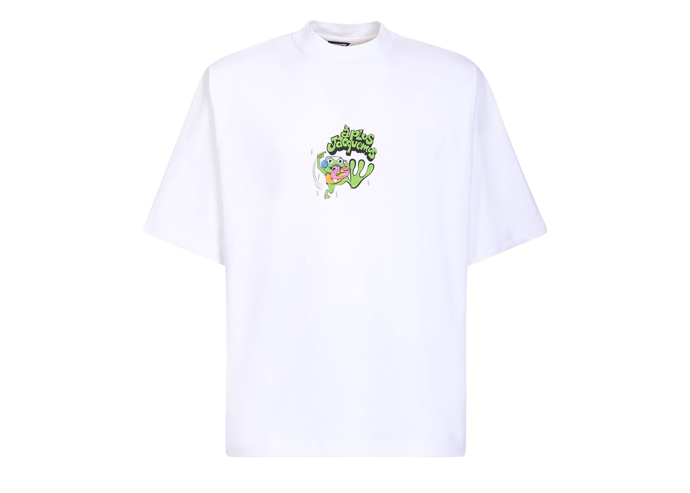 Тениска Jacquemus Le T-Shirt Grenouille Frog Бяло | 226JS068-2099-1CE, 0