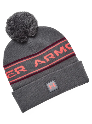 Шапка Under Armour Halftime Pom Beanie Сиво | 1379985-013