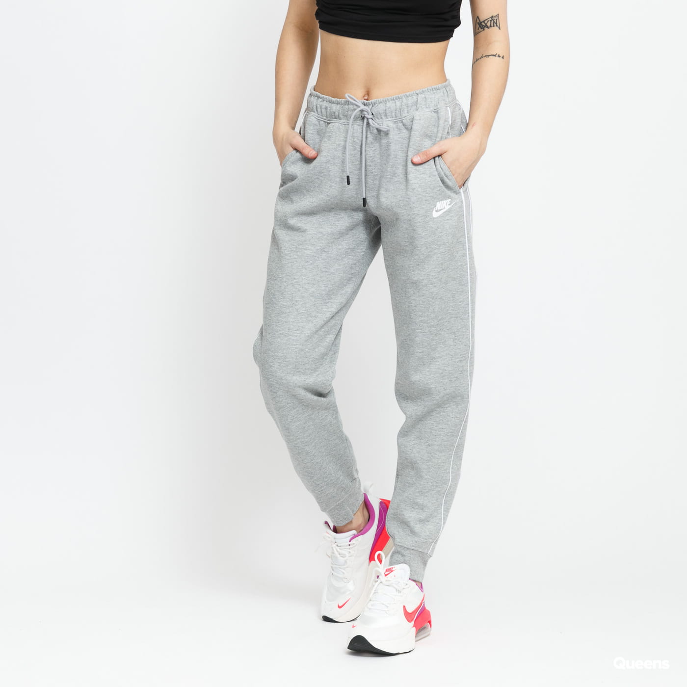 Спортни панталони Nike Fleece Jogger Pant Сиво | CZ8340-063, 0